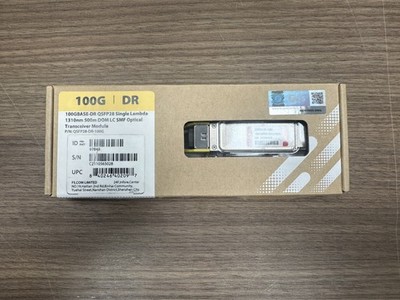 FS QSFP28-DR-100G 100GBASE-DR 1310nm 500m SMF LC DOM (Brand New)