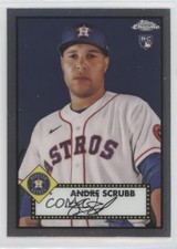 2021 Topps Chrome Platinum Anniversary Andre Scrubb #134 7wx