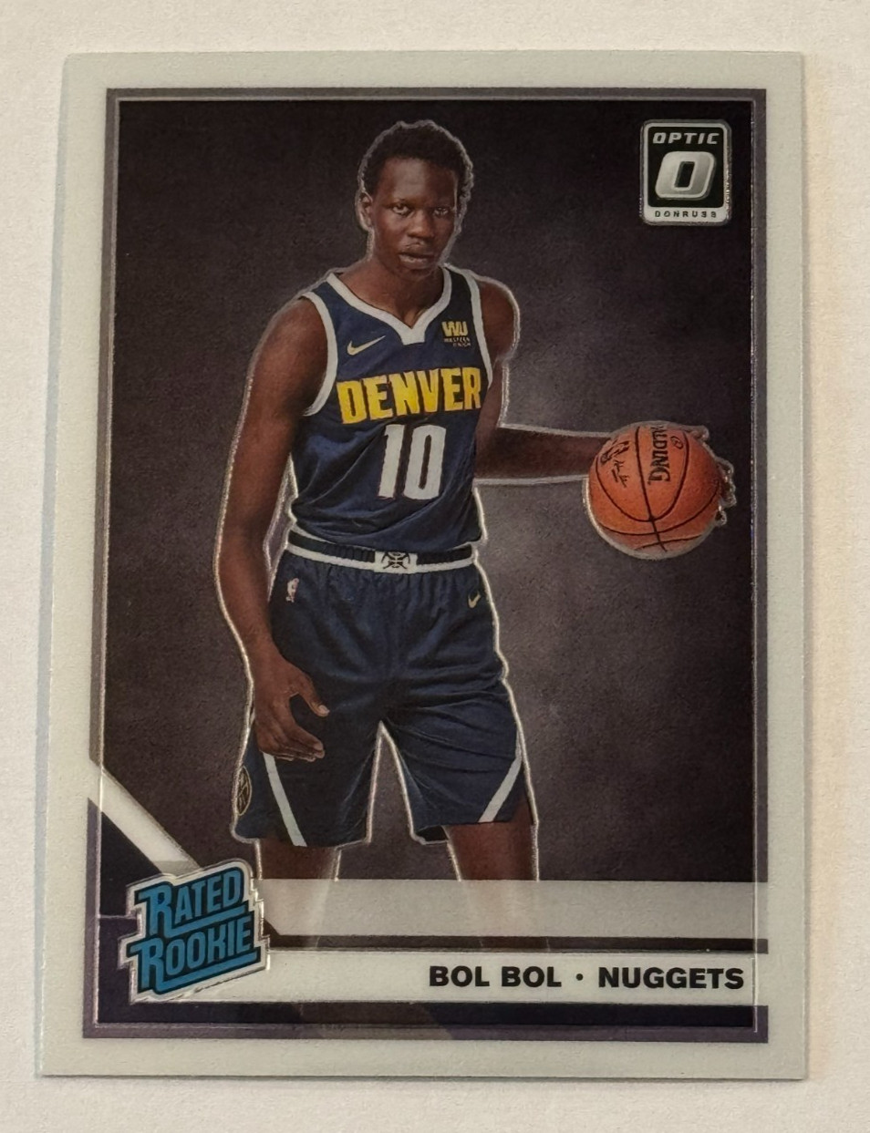 2019-20 Panini Donruss Optic Rated Rookie #162 Bol Bol Denver Nuggets