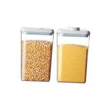 Food Storage Containers with Lids,2.9Qt 2Pcs Airtight Pop Food 2.9qt  2 Pcs
