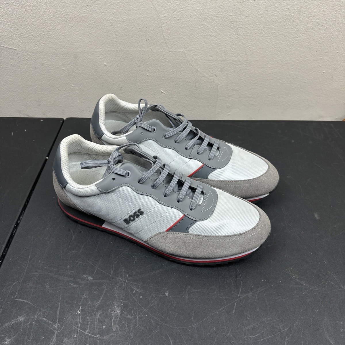 Hugo Boss Parkour Runn Sneakers Grey style Code50470152 US