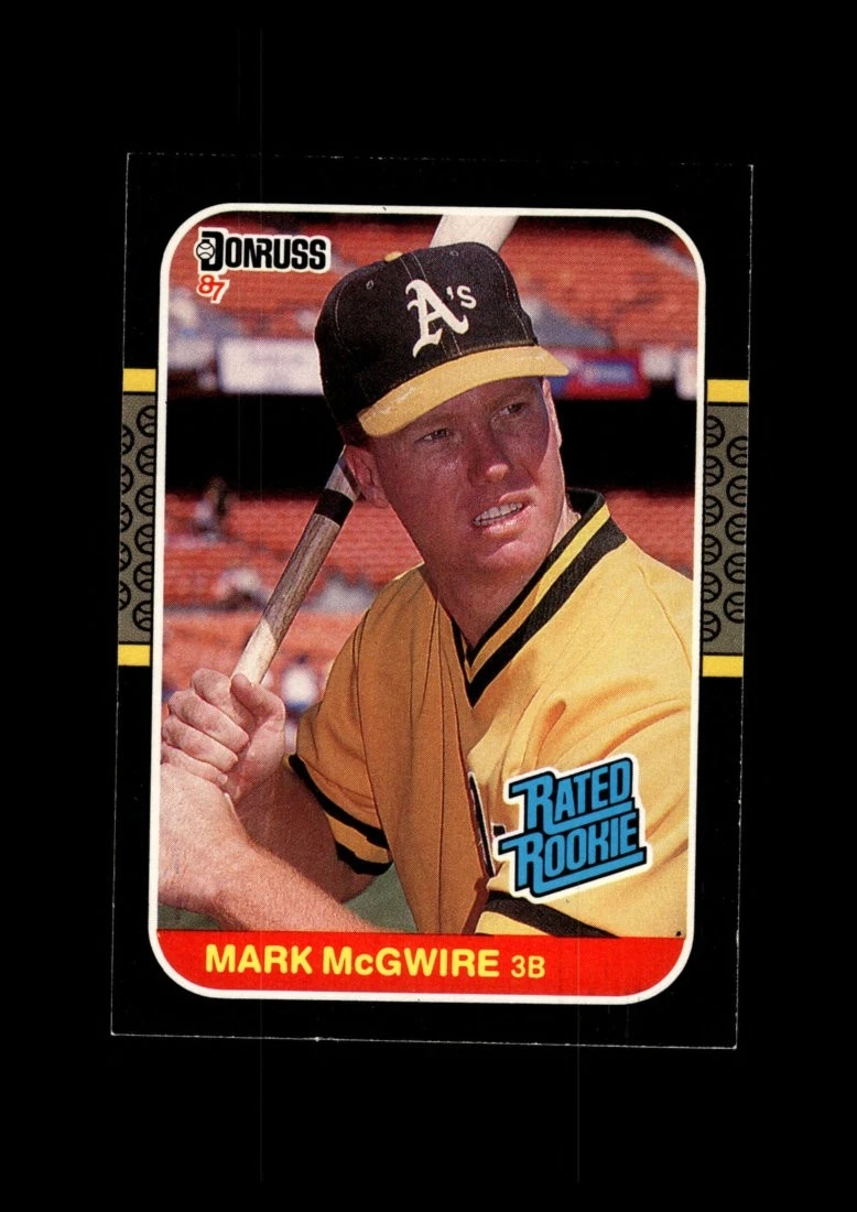 Donruss Mark McGwire Baseball 1987 Season Sports Trading Cards