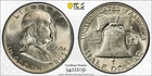 1960-D 50C Franklin Half Dollar - PCGS AU58 - 90% Silver
