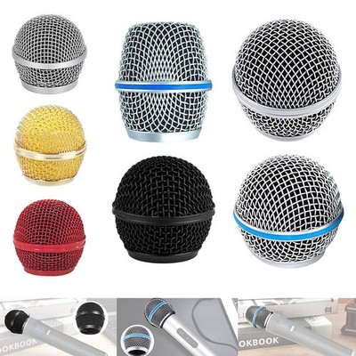 Premium Stahlgitter Ersatzkopf für 58 Mikrofon passend für Shure Beta