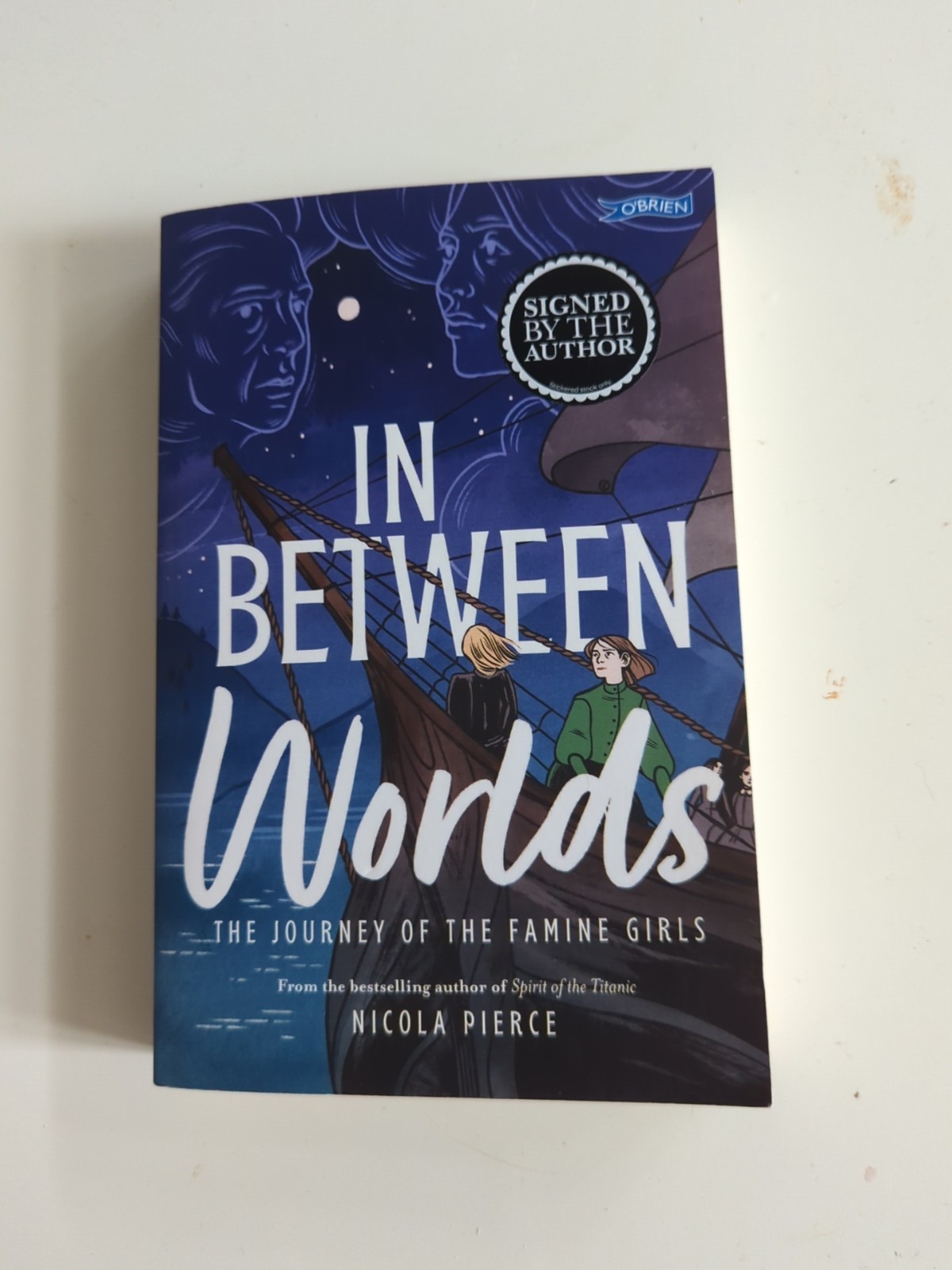 In Between Words Signed Hardback Nicola Pierce