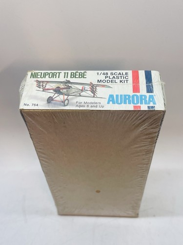 Vintage Aurora 1/48 French Nieuport 11 BEBE 754 NoS Factory Sealed - Picture 2 of 5