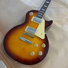 Hot sell Les paul electric guitar Mahogany neck flame maple top solid body