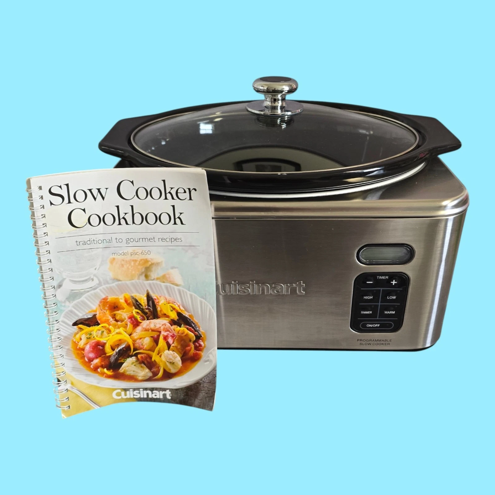 Cuisinart PSC-650 Programmable Slow Cooker 6.5 Quarts TESTED & WORKING!
Opens in a new window or tab