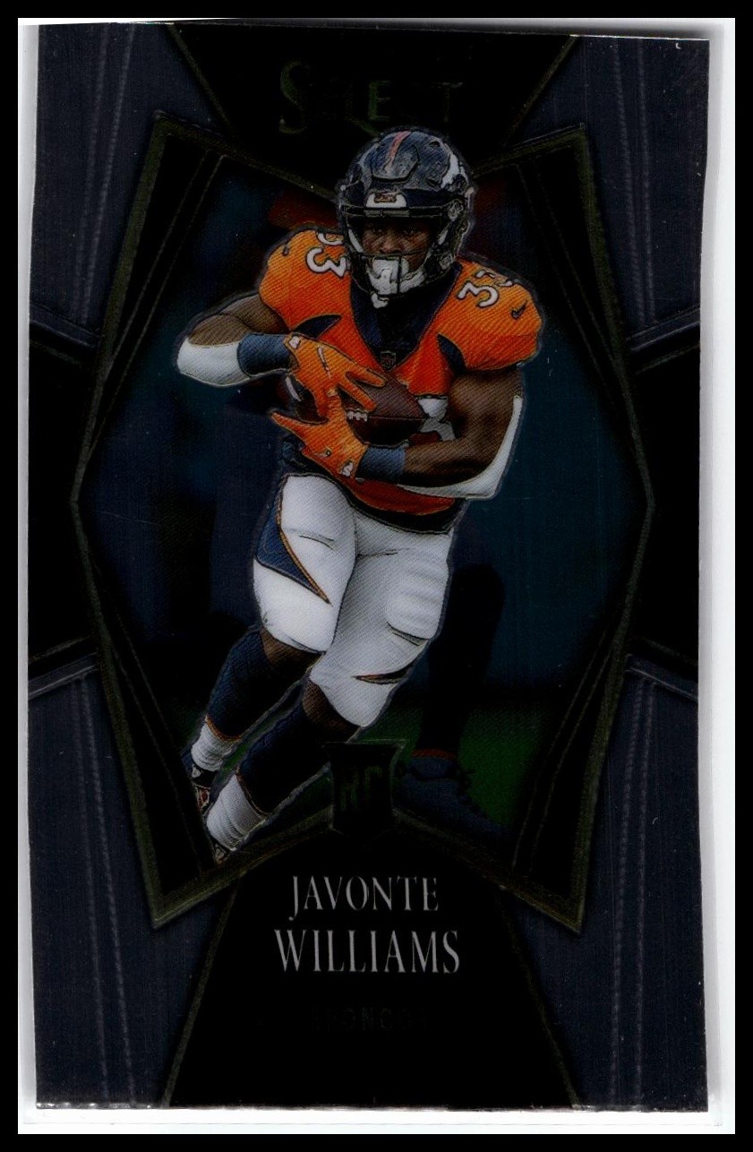 2021 Panini Select #157 Javonte Williams