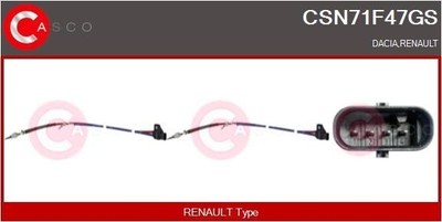 CASCO CCS70404GS Lenkstockschalter Kombischalter