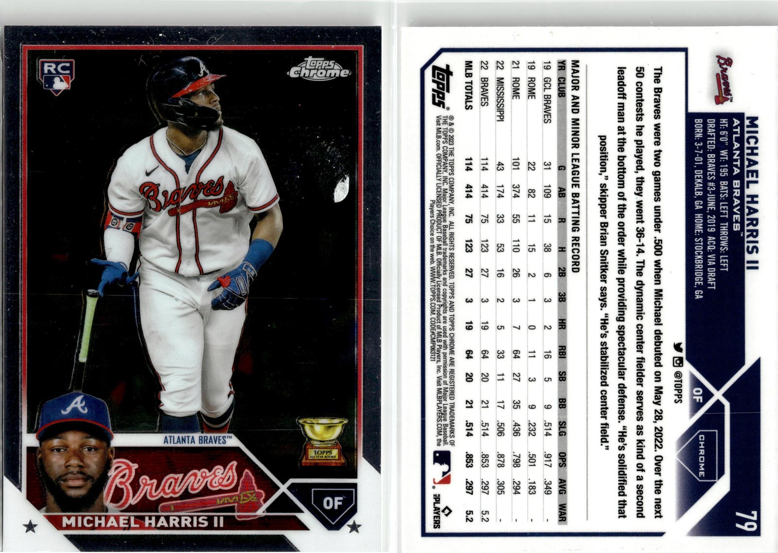2023 Topps Chrome #79 Michael Harris II