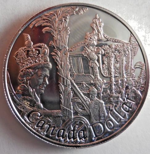 2002 CANADA DOLLAR - AU/UNC - PROOF  - Excellent SILVER Coin - Lot #M26