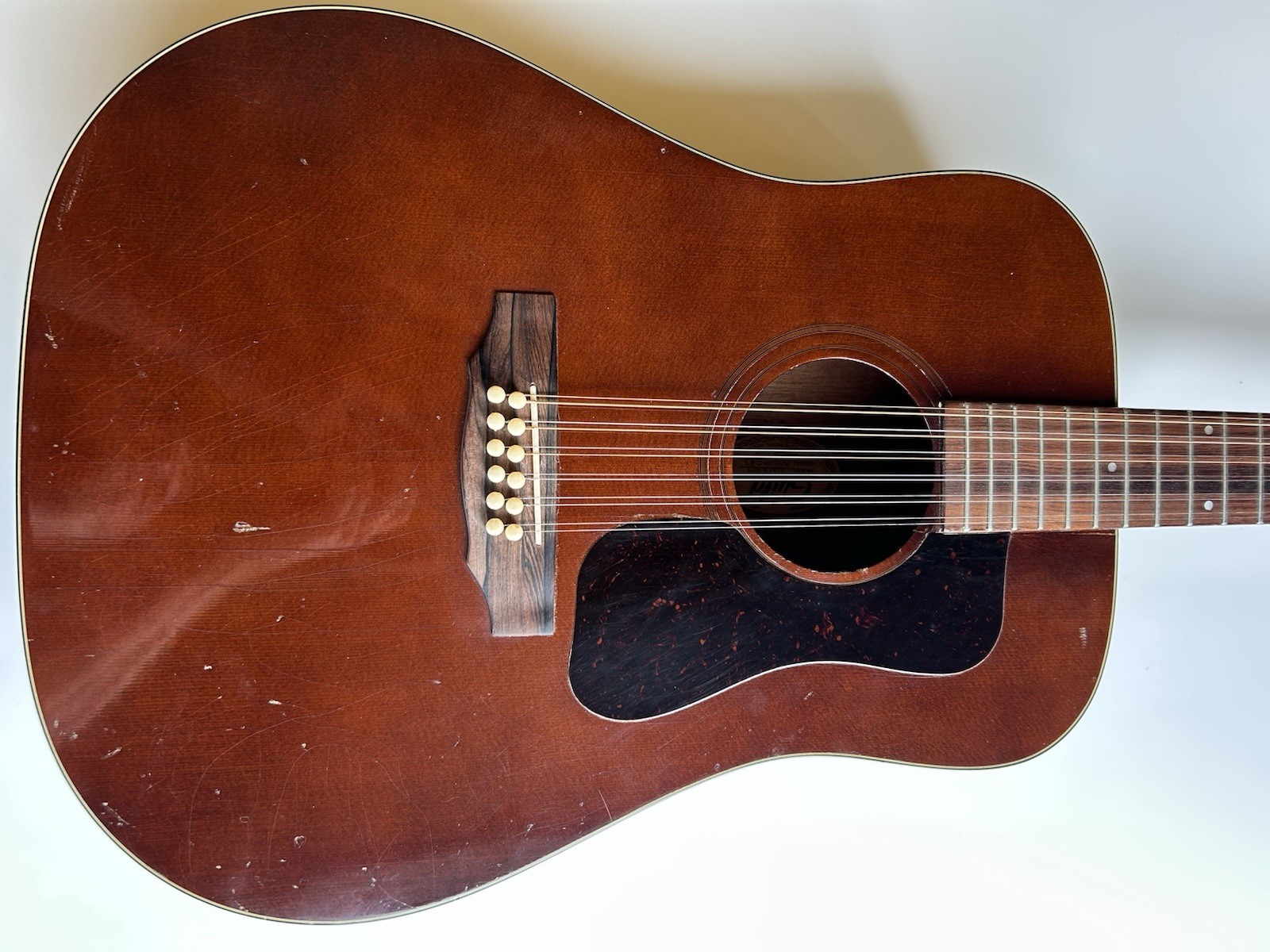 Guild D-212 EM 1979 Electric Acoustic 12 String Guitar with Hard Case