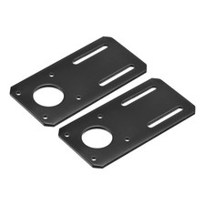 2 PCS Motor Bracket Mounting Holder 100x50mm Black NEMA 17 Stepper Mounts