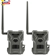 Flex M Twin Pack Cellular Trail Camera Hunting Trail Monitor with GPS Night Visi