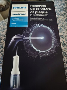 NIB New Philips Sonicare Cordless Power Flosser 2000 Oral Irrigator-Sealed Box