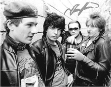 * DAVE VANIAN * signed 8x10 photo * THE DAMNED * COA *