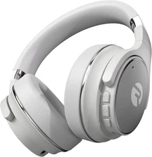 Raycon Everyday Wireless Bluetooth Over-Ear Headphones ANC, 38Hr Battery, White