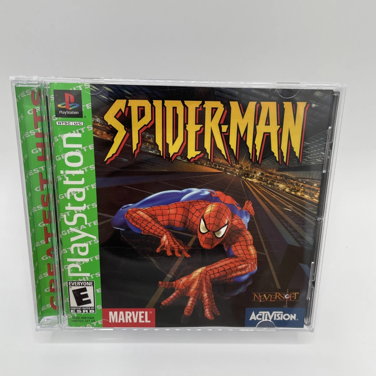 Sony PlayStation 1 Spider-Man 2000 Released Video Games for sale