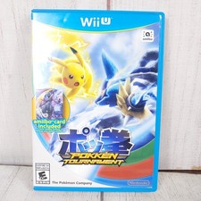 Pokkén Tournament Nintendo Wii U Video Game CIB Tested Pokemon Fighting USED