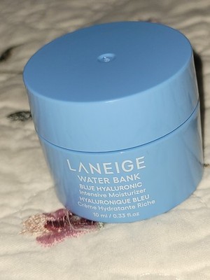 Laneige Water Bank Blue Hylauronic Intensive Moisturizer New Travel Size 0.33oz
