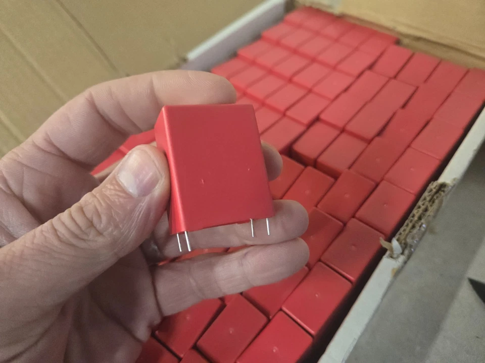 CAJA DE 159 WIMA MKP 10 Condensador de Película de Pulso y Polipropileno (PP) AC 3 uF, 160VDC Foto 3 de 4