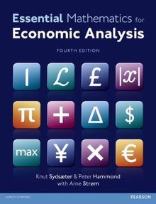 Essential Mathematics for Economic Analysis von Sydsaete... | Buch | Zustand gut