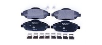 Vorderachse Hella 8DB 355 013-911 Bremsbelagsatz, Scheibenbremse FüR Peugeot