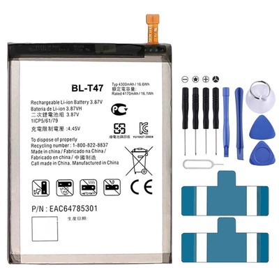 Batteria per iPhone 11 Pro Max, 6000mAh Batterie Sostitutive agli Li-ion di litio ad alta Capacità, per iPhone 11 Pro Max Batteri (Modelli Comp A2218,A2161,A2220) con Kit di Strumenti di Riparazione