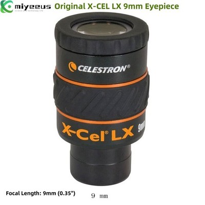 Original X-CEL LX 9mm/0.35'' Telescope Eyepiece 1.25'' Barrel for Moon Planet