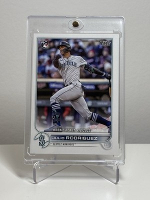 2022 Topps Update Julio Rodriguez #US97 Rookie Debut Mariners