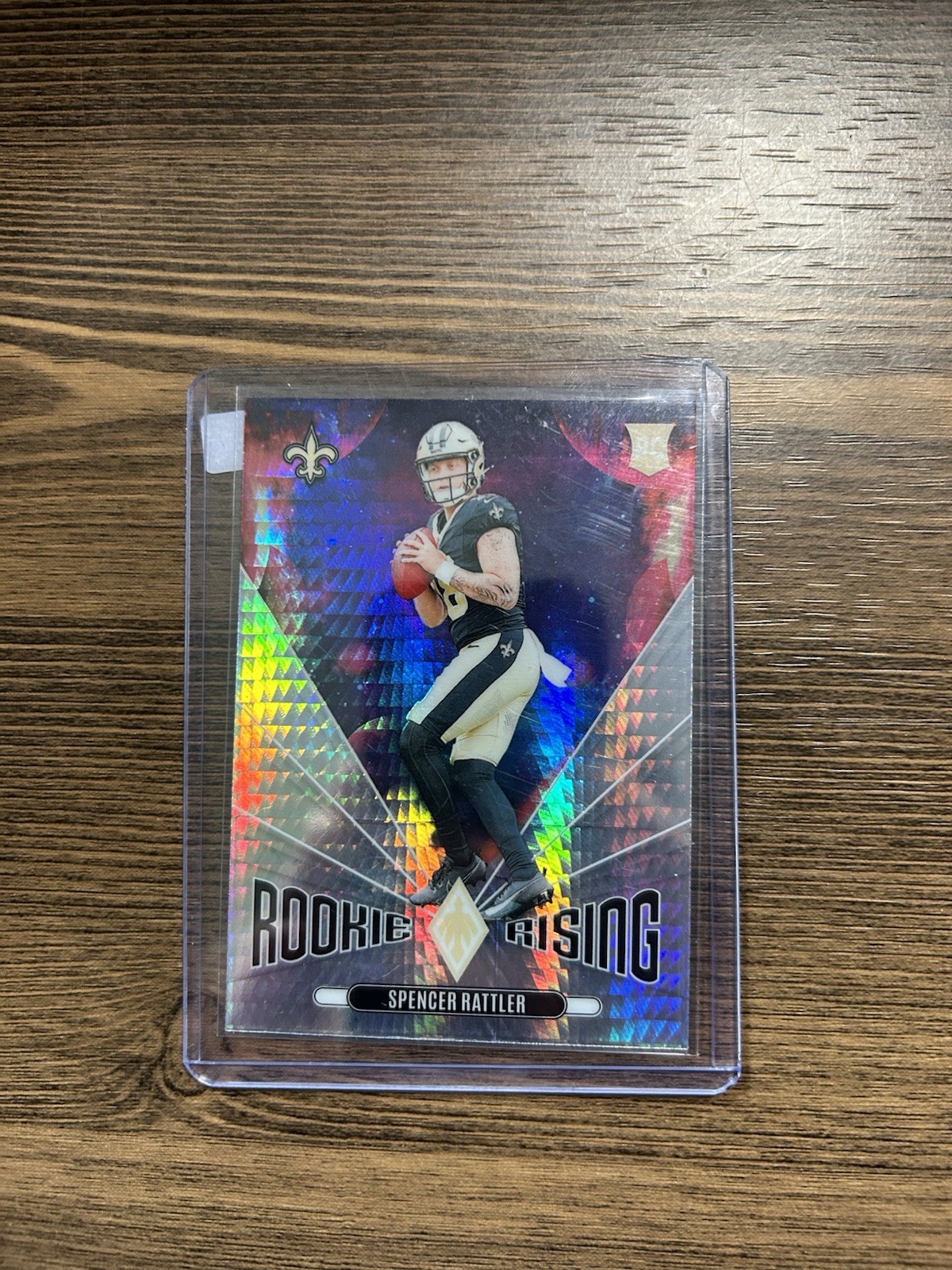 2024 Panini Phoenix - Rookie Rising Spencer Rattler #RR-SRR Hyper (RC)