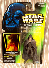 1997 Star Wars POTF GARINDAN Long Snoot Collection 3 Holo Green Card Kenner NEW