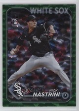 2024 Topps Update Green Crackle Foilboard 78/499 Nick Nastrini #US225 08jk