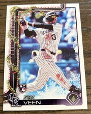 2025 Topps Holiday - Zac Veen #H92 (RC)