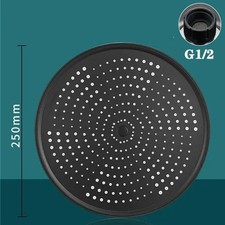 10Inch Big Panel Rainfall Shower Head,High Pressure Shower Head,Water Saving,Top