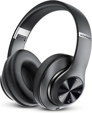 Bluetooth Headphones over Ear, 60 Hours Playtime Foldable Headphones Wireless Bl