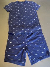 Vineyard Vines Boys-size 12-cotton Short Sleeved Pajamas- Brand New