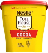 Nestlé Toll House 100% Pure Cocoa, Deep Chocolate Flavor, 8 oz Box