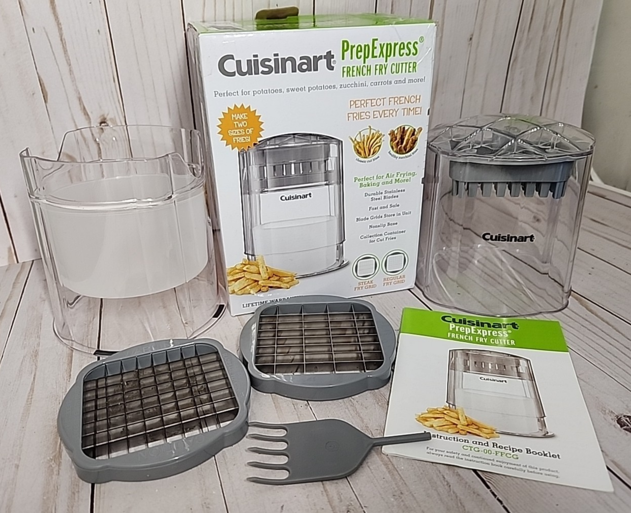 Cuisinart CTG-00-FFCG Prep Express French Fry Cutter - Gray & Clear