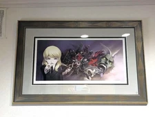 m11 Megami Tensei Devil Hearts Kazuma Kaneko Silkscreen Print 57/100 Lucifer De