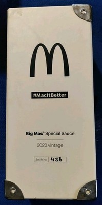McDonalds Special Big Mac Sauce 2020 LIMITED EDITION 500 RARE