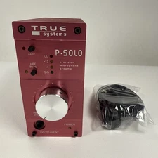 True Systems P-Solo Mono Microphone Preamp READ