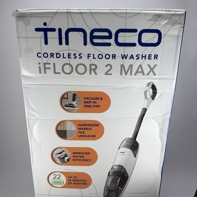 Tineco iFLOOR 2 MAX Cordless Floor Washer FW011800US Black/White Open Box