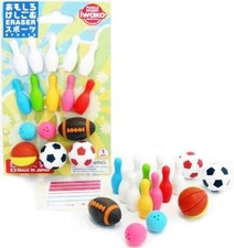 Iwako Japanese Sports Eraser Set S-3858
