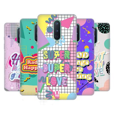 HEAD CASE DESIGNS RETRO WAVE ZITATE GEL HANDYHÜLLE FÜR GOOGLE ONEPLUS HANDYS