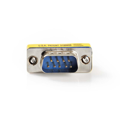 Nedis Adattatore Seriale - D-Sub 9 Pin Femmina A RJ45 Femmina, Configurazione Pin Personalizzabile, Nichelato - 3