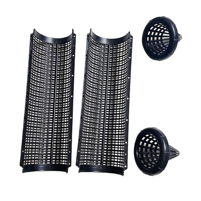 Shrimp Cage Plastic Self-made Eel Net Inverted Whisker Catching Fishing Suppl-lk