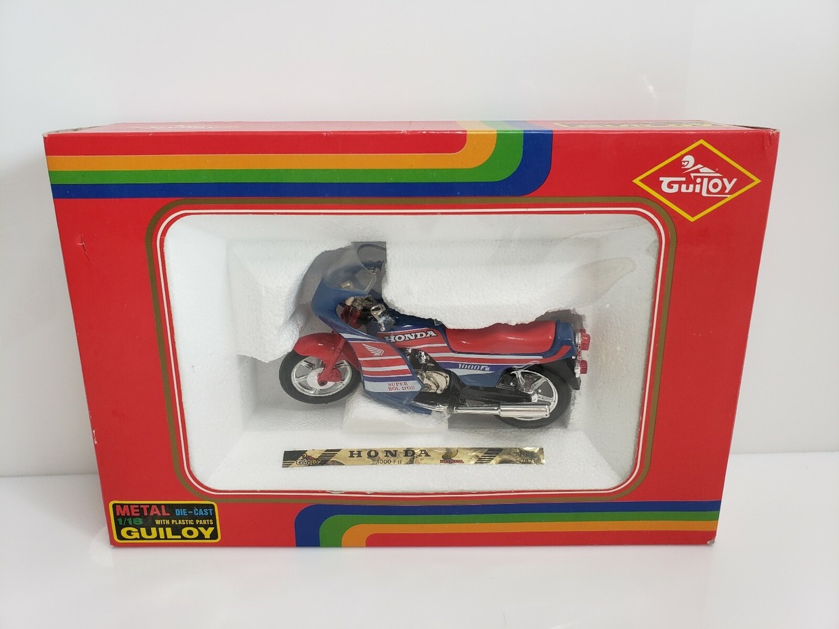 Guiloy Honda 1000 F II Motorcycle #12821 1/18 HTF | eBay