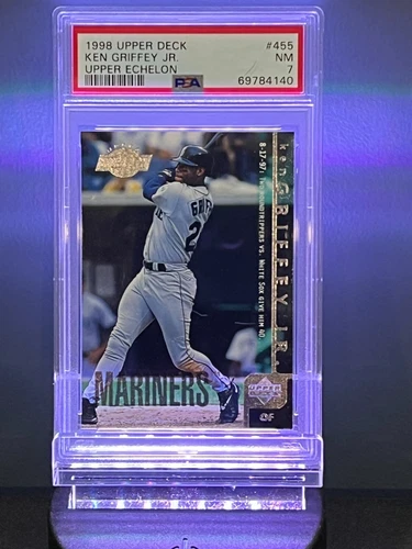 1998 Upper Deck Ken Griffey Jr. Upper Echelon #455 PSA 7